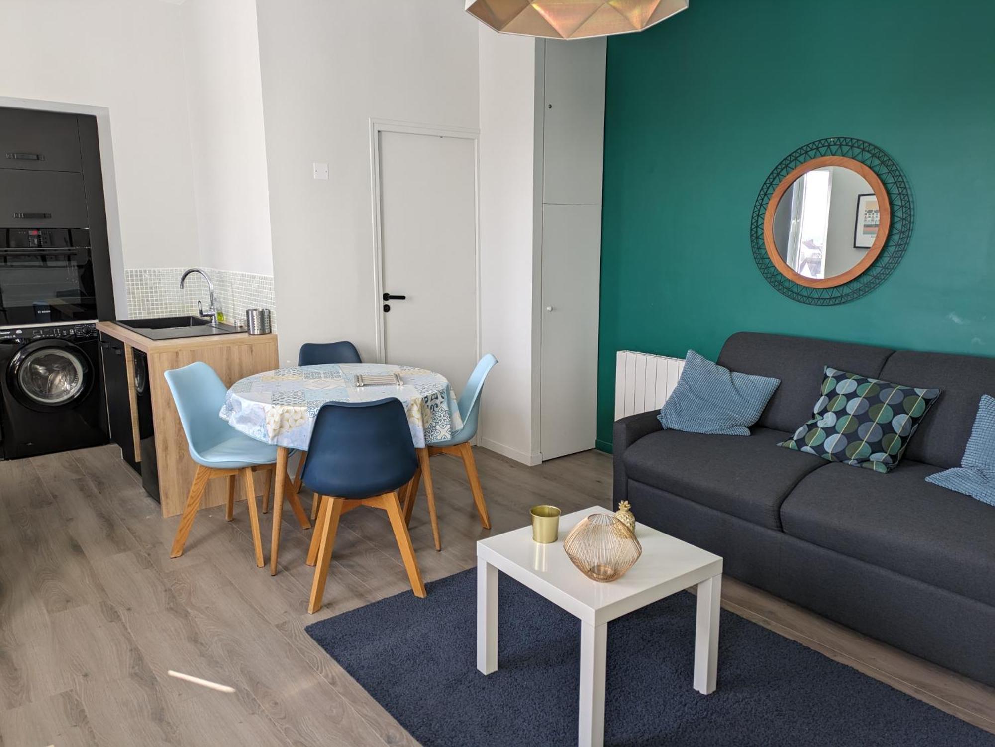 Apartment Lumineux Centre Digue *